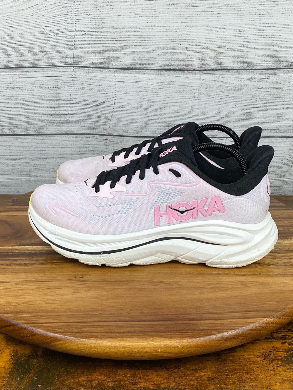 HOKA One One Clifton 10 Carnation Pink Glow Running Shoe Women’s Size 10 B